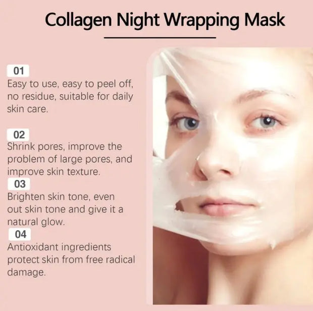 Overnight Glass Skin Collageen Masker