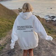 Positive Message Hoodie - Comfort en positiviteit in stijl