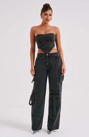 Brooklyn Cargo Broek - Denim Jeans