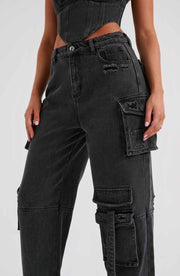 Brooklyn Cargo Broek - Denim Jeans