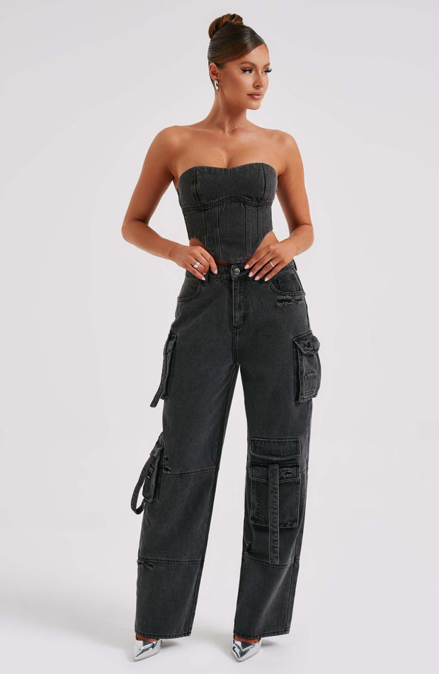 Brooklyn Cargo Broek - Denim Jeans