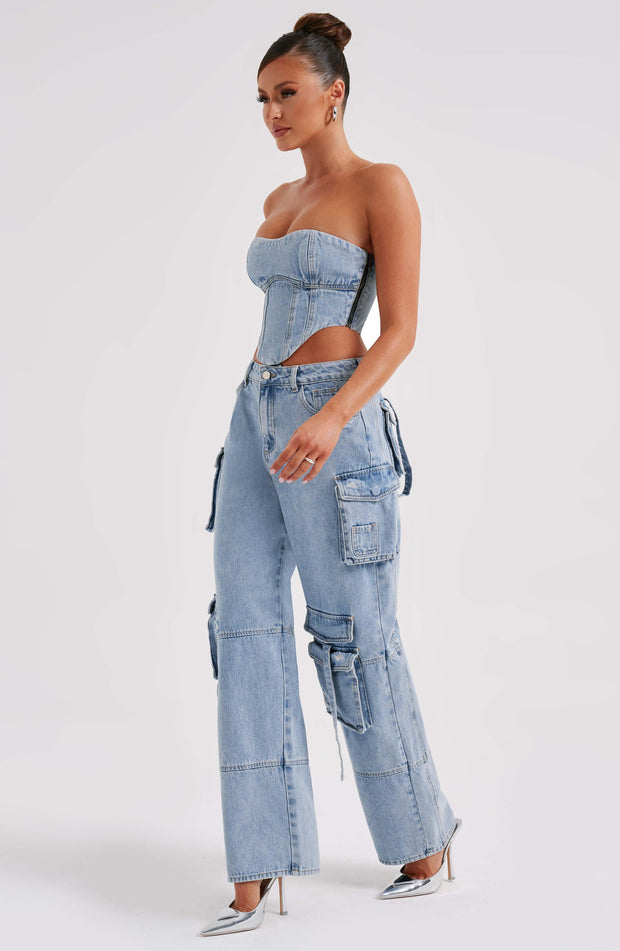 Brooklyn Cargo Broek - Denim Jeans