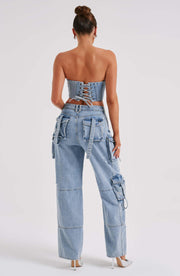 Brooklyn Cargo Broek - Denim Jeans