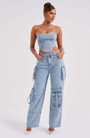 Brooklyn Cargo Broek - Denim Jeans